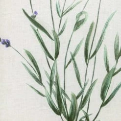 Framed Purple Fern Canvas Wall Art, 11x14 -Finest Home Decoration framed purple fern canvas wall art 11x14 3