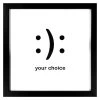 Framed Your Choice Wall Art, 13"