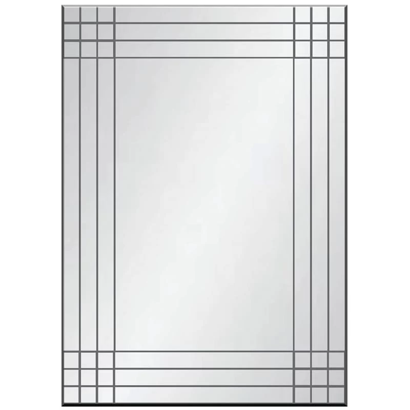 Frameless Wall Mirror, 20x28 3 Frameless Wall Mirror, 20x28