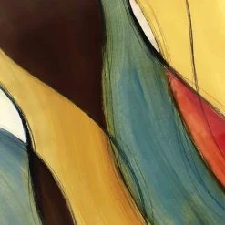 Glass Framed Coalescence I Single Mat Wall Art, 32" -Finest Home Decoration glass framed coalescence i single mat wall art 32 2