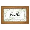 Glass Framed Faith Makes All Things Possible Wall Art, 7x12 -Finest Home Decoration glass framed faith makes all things possible wall art 7x12 1