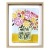 Glass Framed Floral Print Wall Art, 17x21 1 Glass Framed Floral Print Wall Art, 17x21 -Finest Home Decoration glass framed floral print wall art 17x21 1