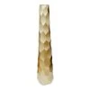 Gold Geo Floor Vase, 30" -Finest Home Decoration gold geo floor vase 30