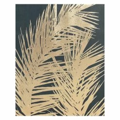 Gold Leaf Canvas Wall Art, 16x20