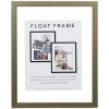 Gold Linear Profile Floating Wall Frame, 11x14