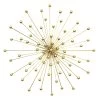 Gold Metal Starburst Wall Decor, 28" -Finest Home Decoration gold metal starburst wall decor 28