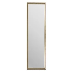 Gold Ornate Leaner Mirror, 14x50