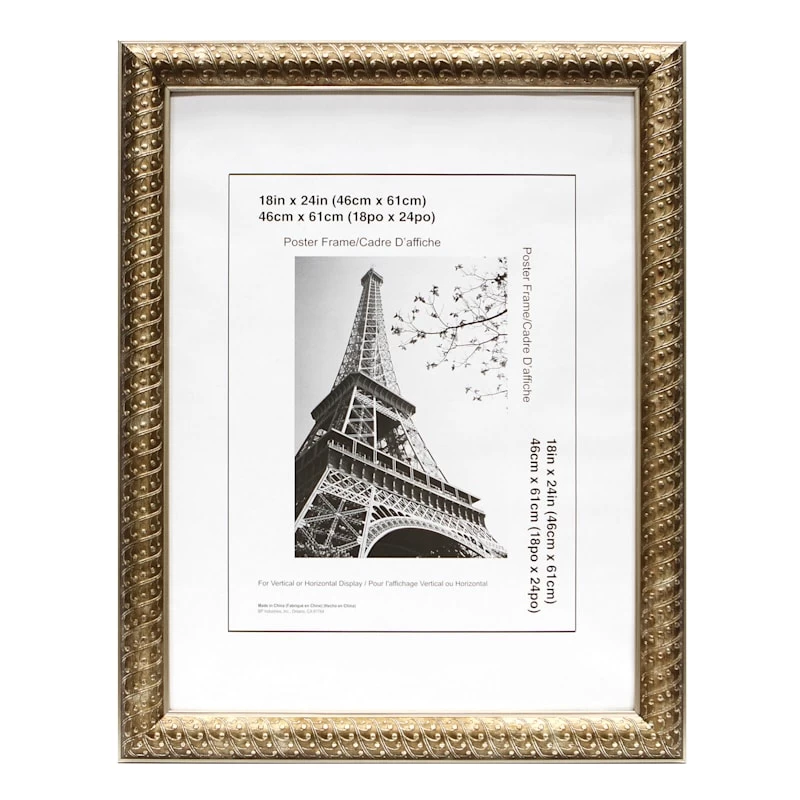 Gold Poster Frame, 18x24 3 Gold Poster Frame, 18x24