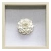 Grace Mitchell Glass Framed White Flower Wall Art, 18" -Finest Home Decoration grace mitchell glass framed white flower wall art 18