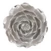 Grace Mitchell Silver Flower Decor, 9" -Finest Home Decoration grace mitchell silver flower decor 9