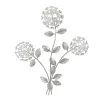 Grace Mitchell Silver Metal Flower Wall Art, 19x24 2 Grace Mitchell Silver Metal Flower Wall Art, 19x24 -Finest Home Decoration grace mitchell silver metal flower wall art 19x24 1