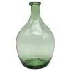 Green Glass Vase, 14" -Finest Home Decoration green glass vase 14