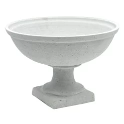 Grey Polystone Bowl, 8.7"