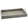 Grey Washed Wooden Tray, 12x20.5 -Finest Home Decoration grey washed wooden tray 12x20.5