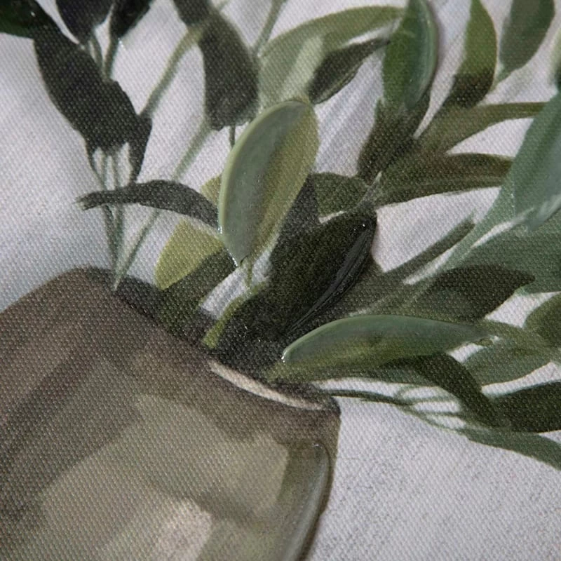 Honeybloom Botanical Vases Canvas Wall Art, 16x32 5 Honeybloom Botanical Vases Canvas Wall Art, 16x32 - Image 3