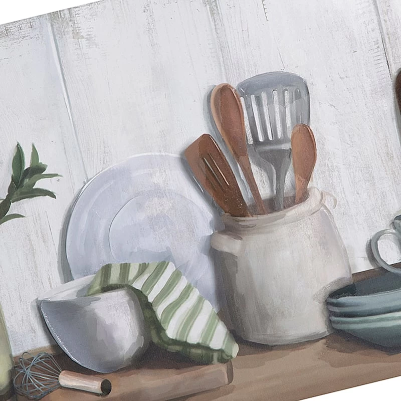 Honeybloom Botanical Vases Canvas Wall Art, 16x32 8 Honeybloom Botanical Vases Canvas Wall Art, 16x32 - Image 6