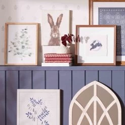 Honeybloom Glass Framed Green Eucalyptus Print Wall Art, 12x16 -Finest Home Decoration honeybloom glass framed green eucalyptus print wall art 12x16 2