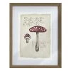Honeybloom Mushroom Print Wall Art, 13x17 -Finest Home Decoration honeybloom mushroom print wall art 13x17 1