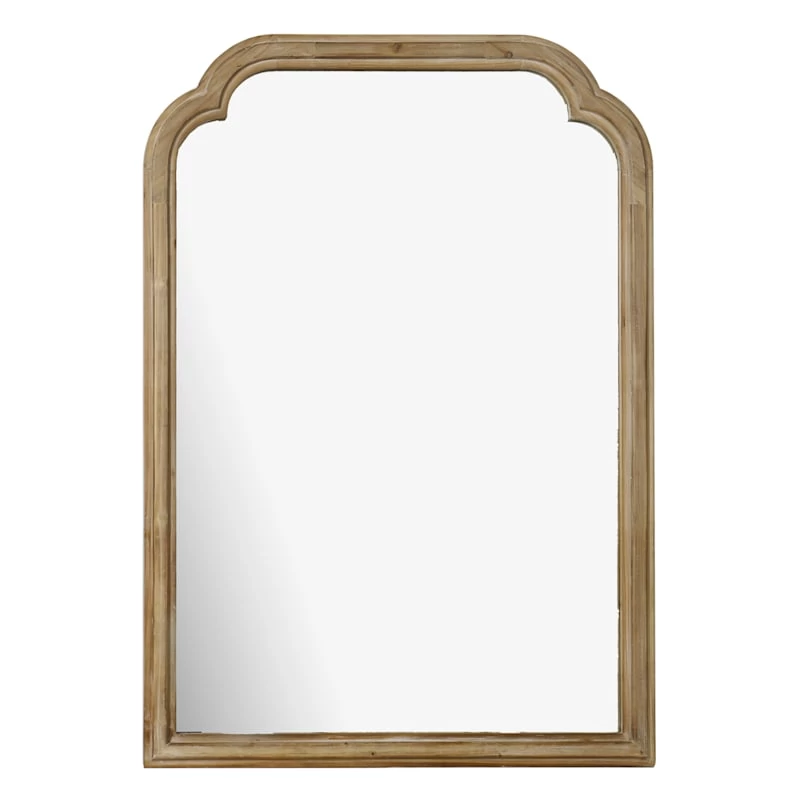 Honeybloom Wooden Framed Wall Mirror, 30x42 3 Honeybloom Wooden Framed Wall Mirror, 30x42