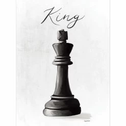 King Canvas Wall Art, 12x16