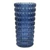 Laila Ali Blue Textured Glass Vase, 12" -Finest Home Decoration laila ali blue textured glass vase 12