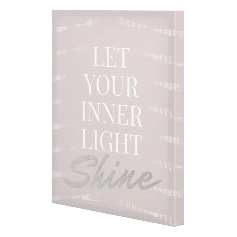 Laila Ali Let Your Inner Light Canvas Wall Art, 12x16 4 Laila Ali Let Your Inner Light Canvas Wall Art, 12x16 - Image 2