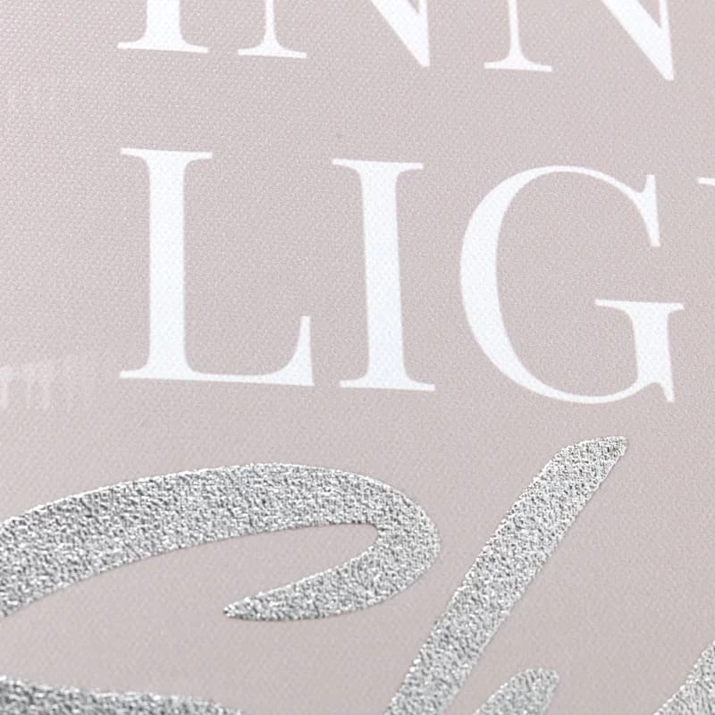 Laila Ali Let Your Inner Light Canvas Wall Art, 12x16 5 Laila Ali Let Your Inner Light Canvas Wall Art, 12x16 - Image 3