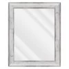 Laila Ali Marbled Silver Framed Wall Mirror, 22x28 -Finest Home Decoration laila ali marbled silver framed wall mirror 22x28 1