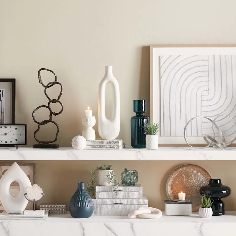 Laila Ali Metallic Seagrass Decorative Box, Medium 5 Laila Ali Metallic Seagrass Decorative Box, Medium - Image 3