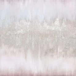 Laila Ali Pink Abstract Canvas Wall Art, 30"