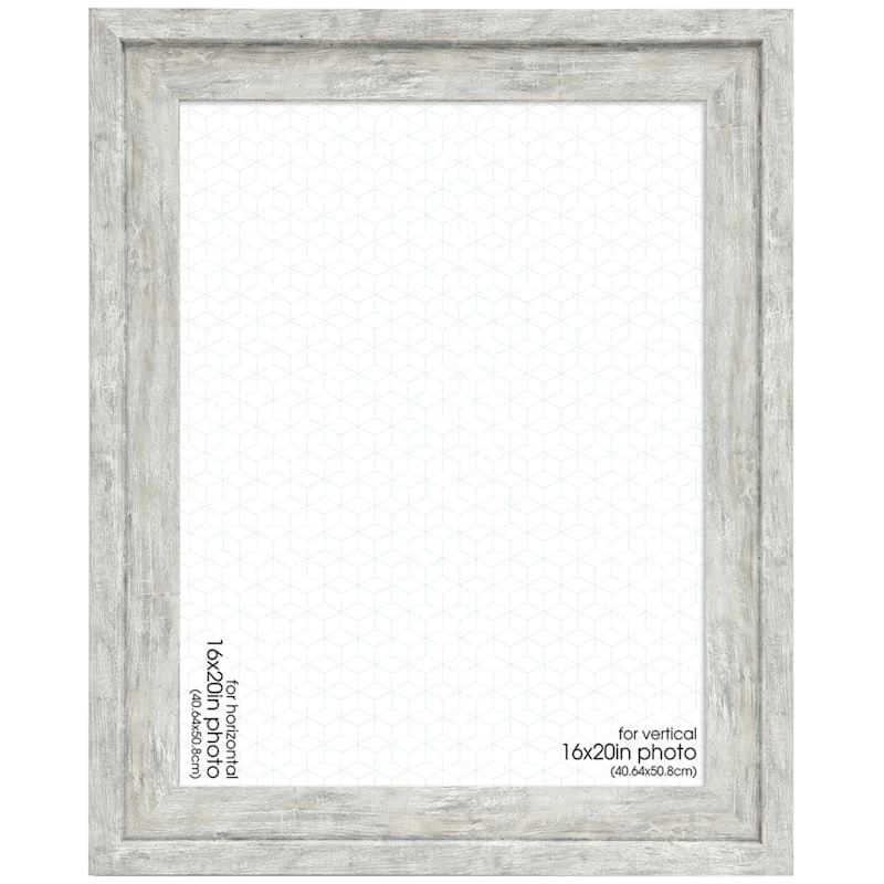 Light Grey Wall Frame, 16x20 3 Light Grey Wall Frame, 16x20