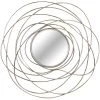 Metal Circle Frame Round Wall Mirror, 30" -Finest Home Decoration metal circle frame round wall mirror 30