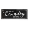 Metal Laundry Sticks Wall Art, 34x14