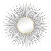 Metal Sunburst Wall Mirror, 28" -Finest Home Decoration metal sunburst wall mirror 28