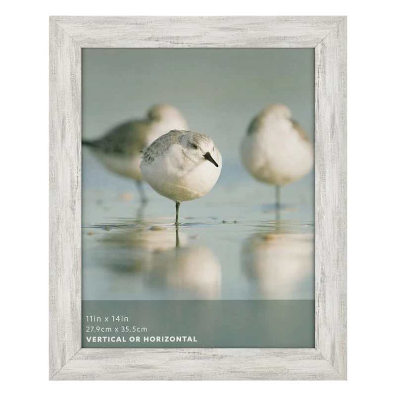 Metallic Grey Scoop Wall Frame, 11x14 3 Metallic Grey Scoop Wall Frame, 11x14