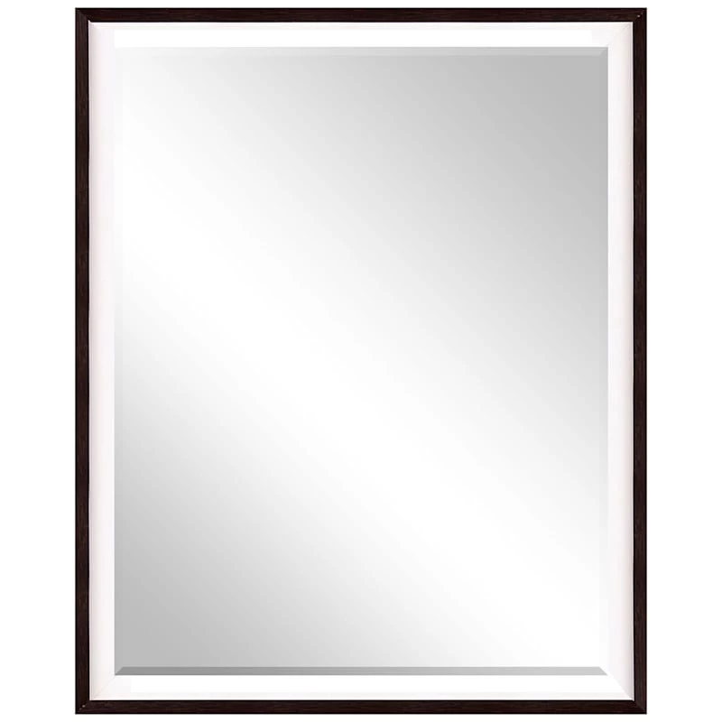 Minnie Black Framed Wall Mirror, 25x30 3 Minnie Black Framed Wall Mirror, 25x30