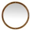Natural Framed Round Wall Mirror, 30" 2 Natural Framed Round Wall Mirror, 30" -Finest Home Decoration natural framed round wall mirror 30