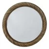 Natural Rattan Framed Round Wall Mirror, 30" 1 Natural Rattan Framed Round Wall Mirror, 30" -Finest Home Decoration natural rattan framed round wall mirror 30