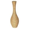 Natural Twist-Weave Seagrass Vase, 36"