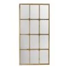 Natural Wood Framed Panel Wall Mirror, 20x40 -Finest Home Decoration natural wood framed panel wall mirror 20x40 1