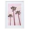 Palm Trees With Pink Canvas Wall Art, 18x36 -Finest Home Decoration palm trees with pink canvas wall art 18x36 1