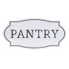 Pantry Metal Sign, 24x12