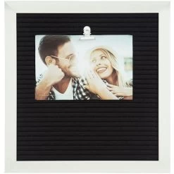 Photo Clip Letter Board With Characters For Customization, 10"