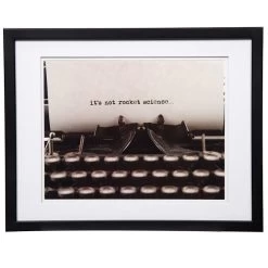 Pick & Mix 14x18 Matted To 11x14 Linear Wall Frame, Black