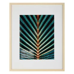 Pick & Mix 16x20 Matted To 11x14 Thin Linear Wall Frame, Natural