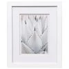 Pick & Mix 8x10 Matted To 5x7 Air Float Linear Wall Frame, White
