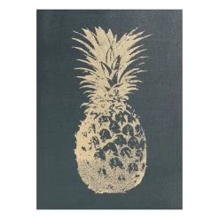 Pineapple Canvas Wall Art, 11x14
