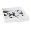 Providence Black & White Printed Decorative Tray, 12" -Finest Home Decoration providence black white printed decorative tray 12