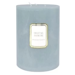 Providence Coastal Jasmine Scented Pillar Candle, 6x8