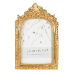 Providence Gold Tabletop Photo Frame, 4x6